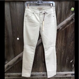 New Vince crop khaki skinny ankle jeans pants 26